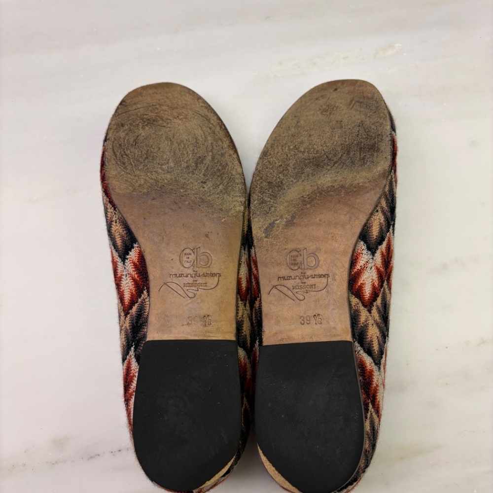 Missoni Multicolor Patterned Flats - Collab With … - image 5